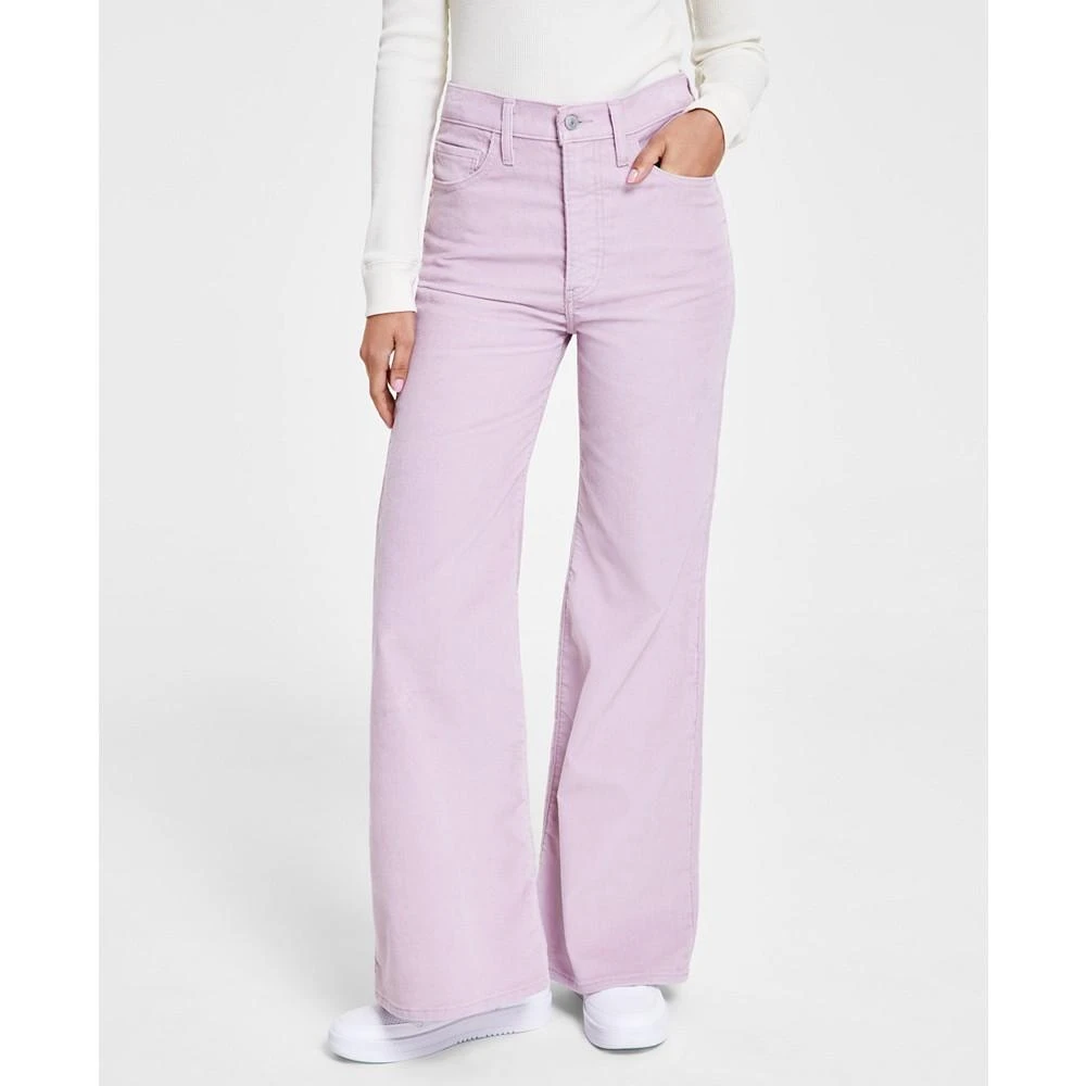 Levi's Women's Ribcage Bell High-Rise Flare-Leg Corduroy Jeans 1