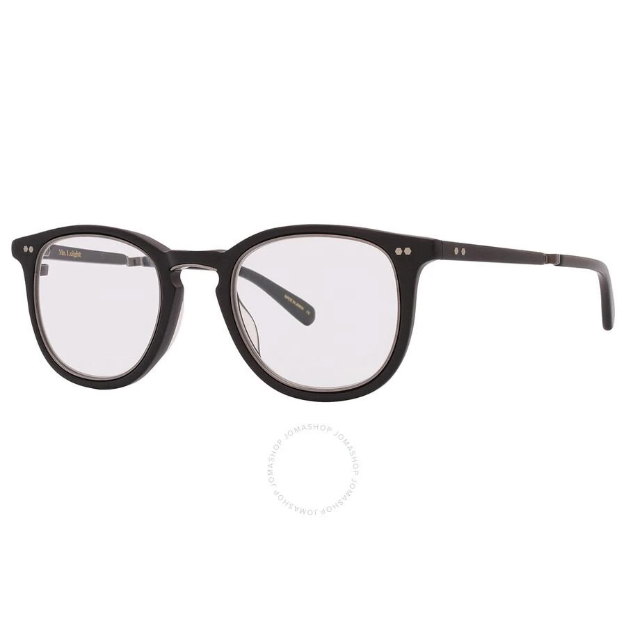 Mr. Leight Coopers C Demo Oval Unisex Eyeglasses ML1011 MBK-PW 46 3