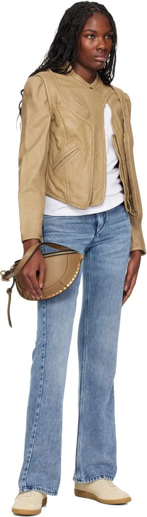 Isabel Marant Beige Bryce Sneakers 5