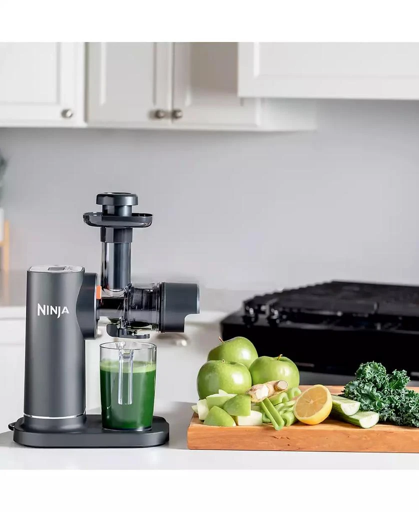 Ninja NeverClog Cold Press Juicer, Powerful Slow Juicer, Total Pulp Control, Easy to Clean, Compact - JC151 3