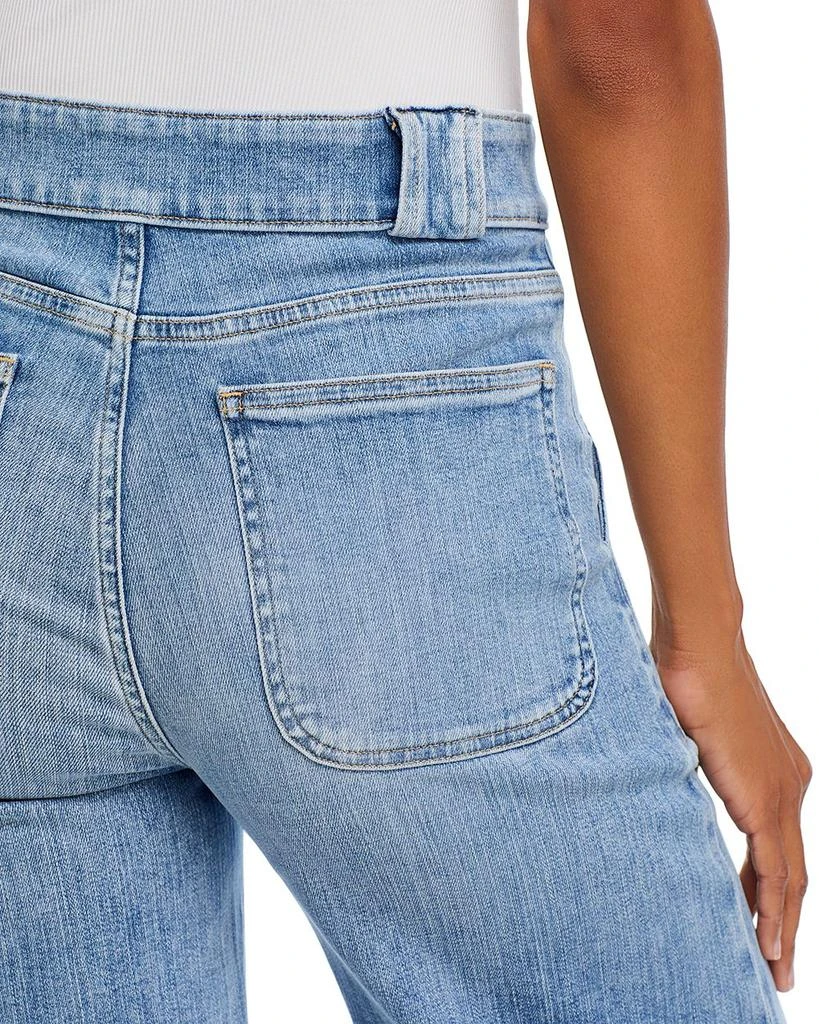 FRAME Modern Pocket High Rise Wide Leg Jeans in Carpenter 6