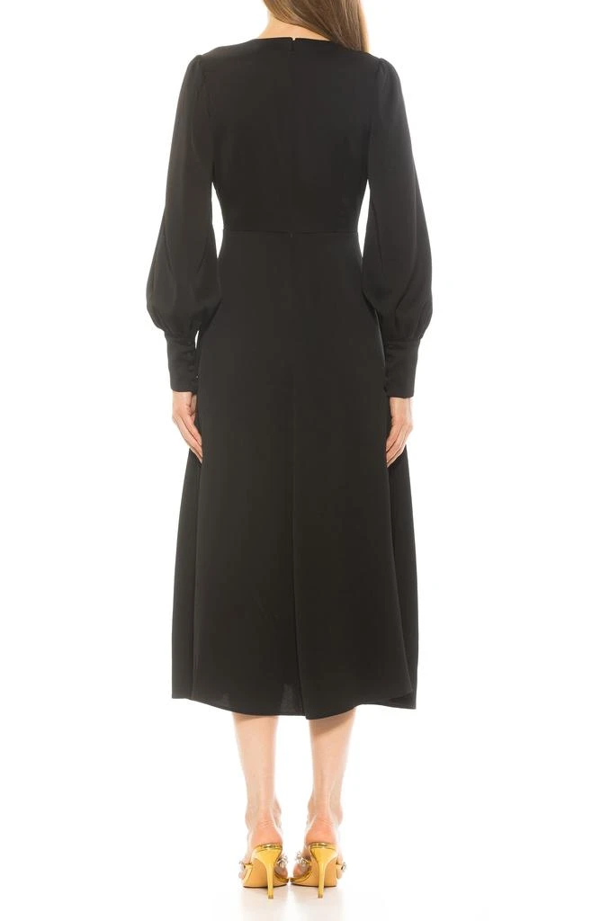 ALEXIA ADMOR Sophie Long Sleeve Fit & Flare Maxi Dress 2