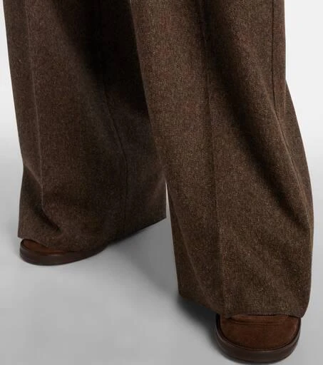 Max Mara Virgin wool straight pants 5