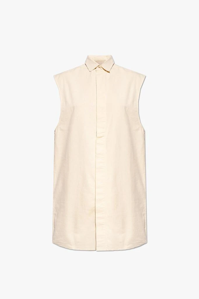 Essentials Fear Of God Essentials Logo Patch Sleeveless Shirt 1