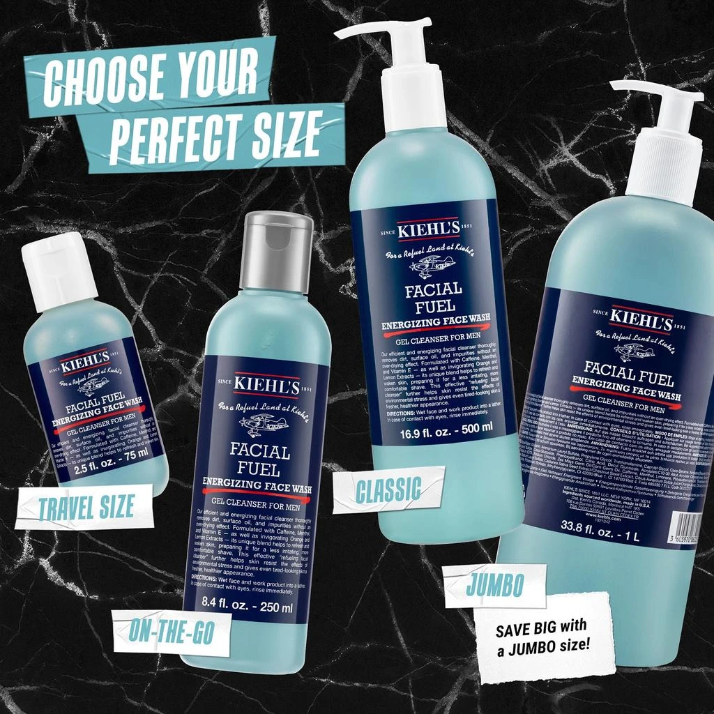 Kiehl's Facial Fuel Energizing Face Wash 9