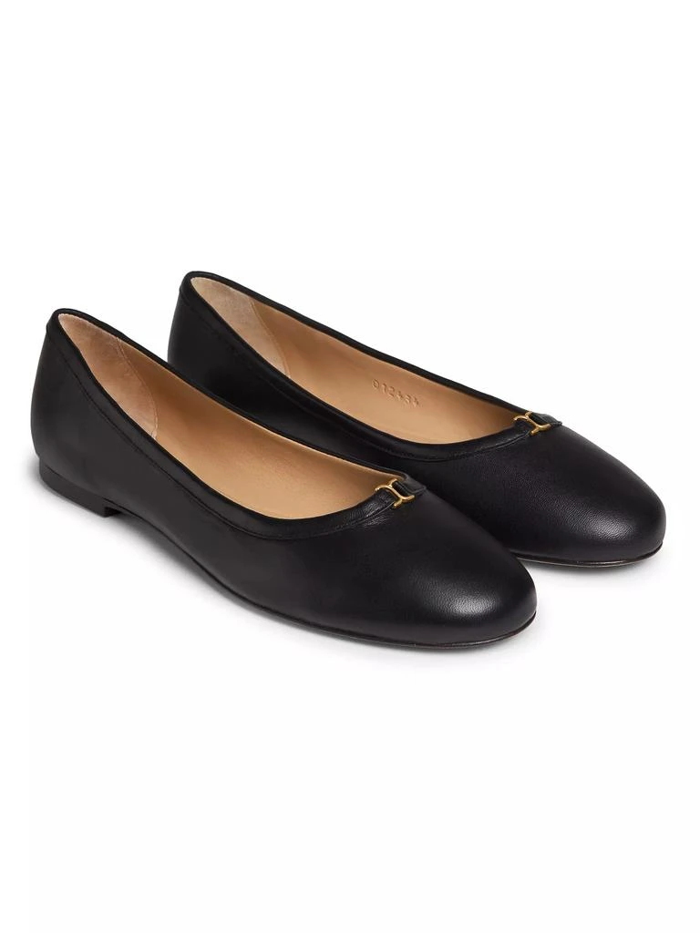Chloé Marcie Leather Ballet Flats 2