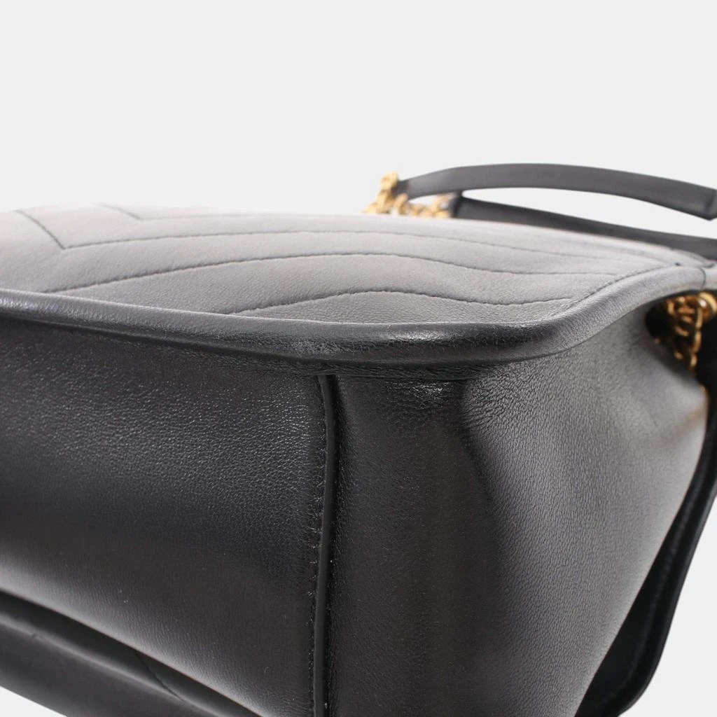 Yves Saint Laurent Saint Laurent Black Leather Shoulder Bag 5