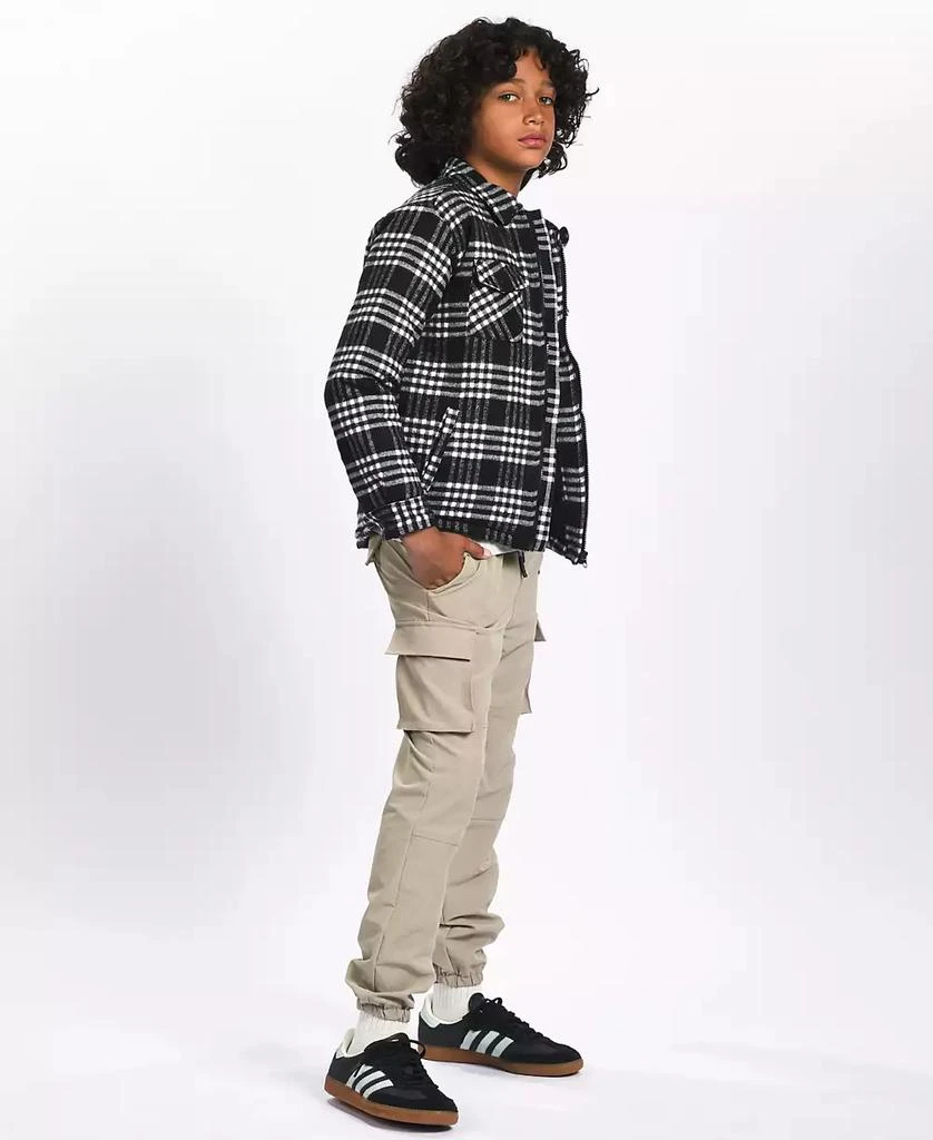 Sovereign Code Big Boys Plaid Coaches Jacket 4