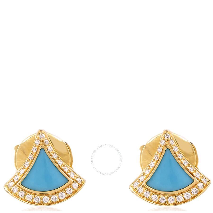 BVLGARI Divas Dream 18 Kt Yellow Gold Earrings