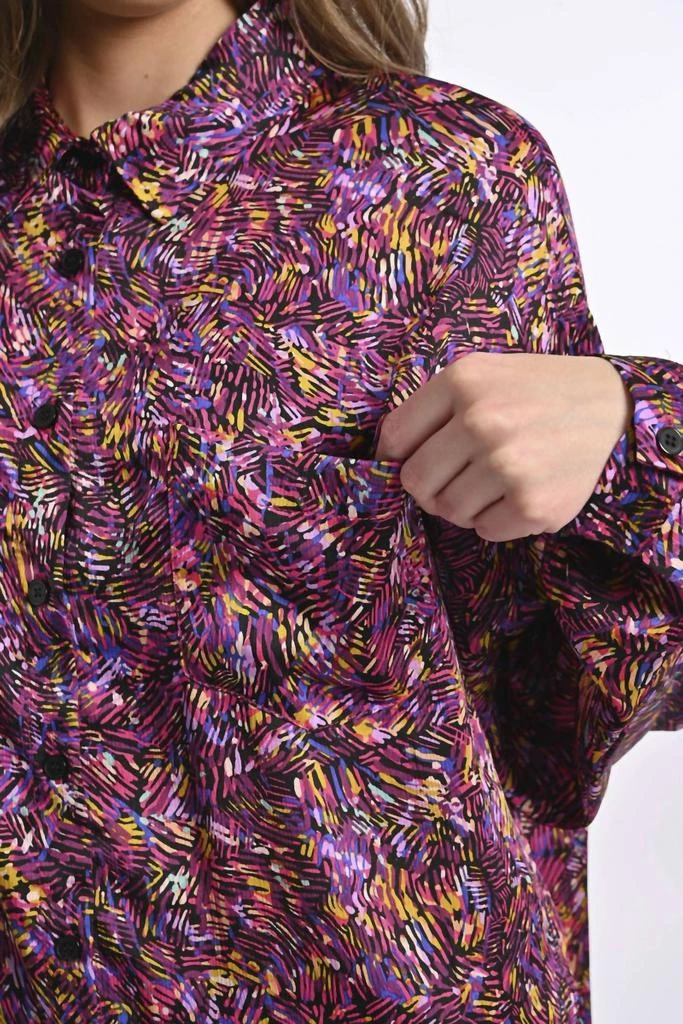 Molly Bracken Molly Bracken - Voile Blouse With Colorful Print 3
