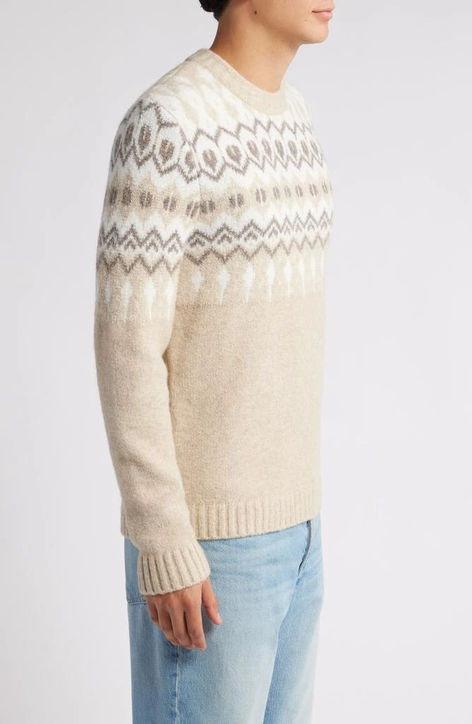 Treasure & Bond Fair Isle Jacquard Crewneck Sweater 3