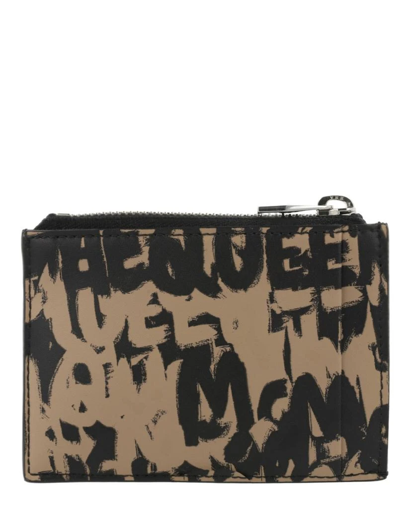 Alexander McQueen Graffiti Logo Transformer Card Holder 2