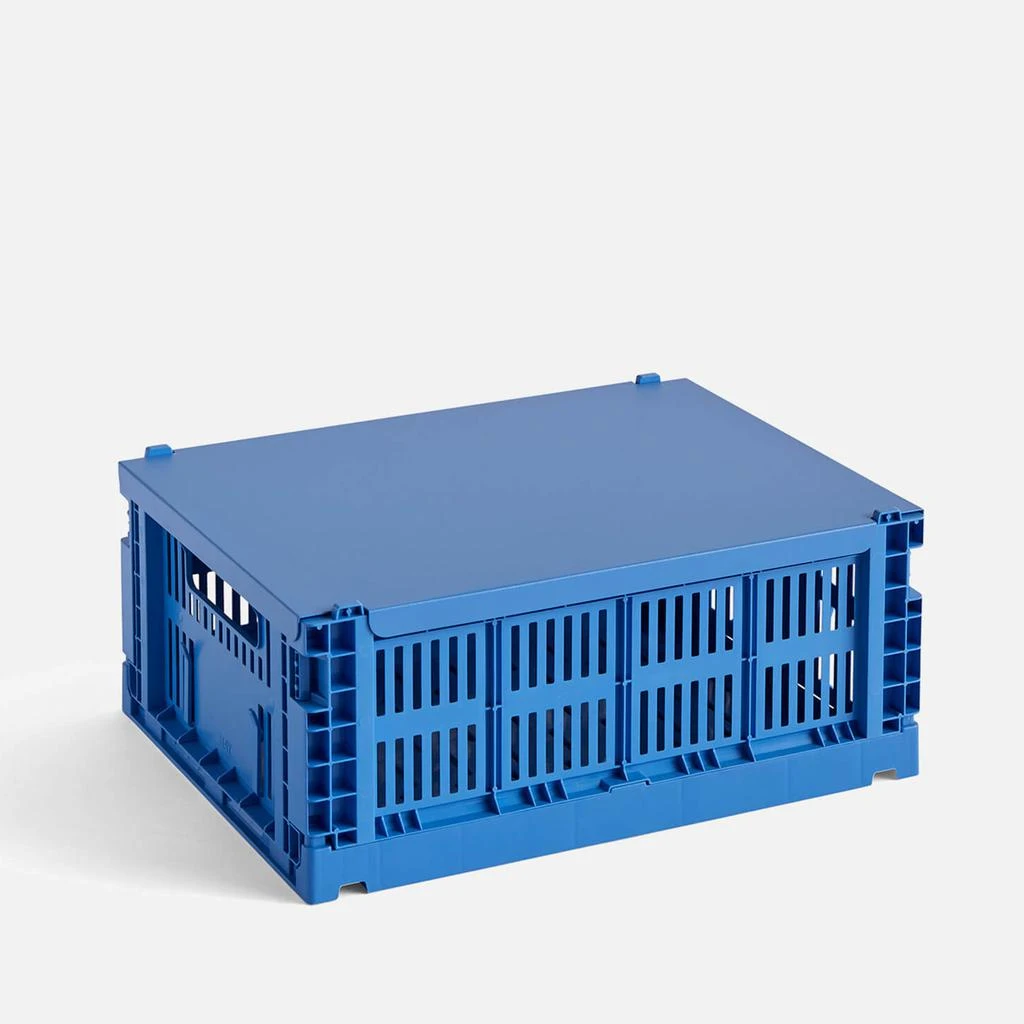 HAY Colour Crate Lid - Medium - Electric Blue 1