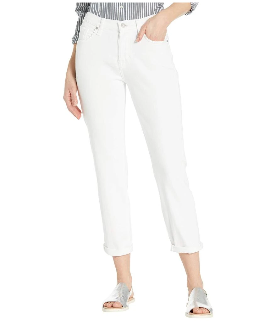 7 For All Mankind Josefina in Broken Twill White 1