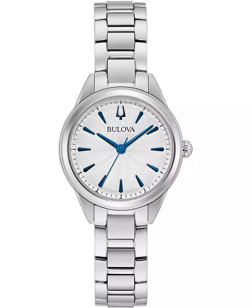 Bulova Women's Sutton Stainless Steel Bracelet Watch 28mm 1