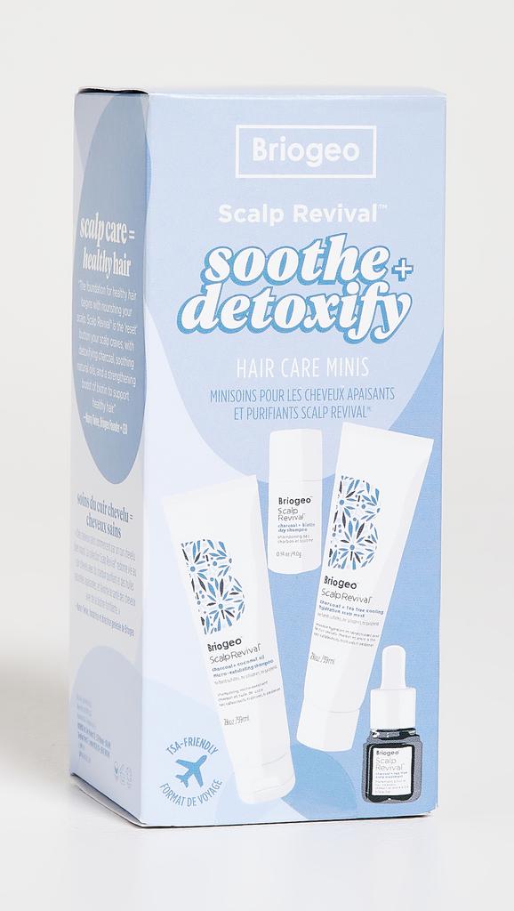 Briogeo Scalp Revival Soothe + Detoxify Travel Minis