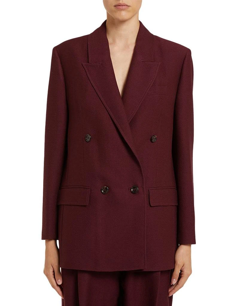 Marella Fluid Bordeaux Blazer 1