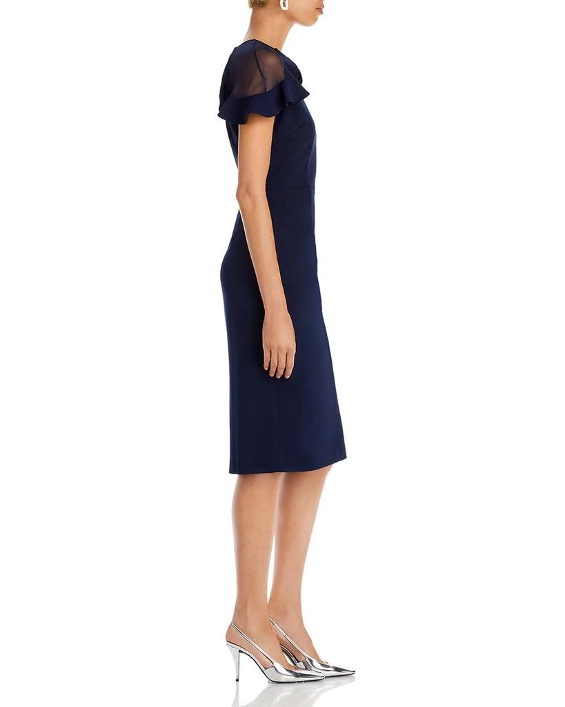 Eliza J Ruffle Sleeve Cocktail Dress 9