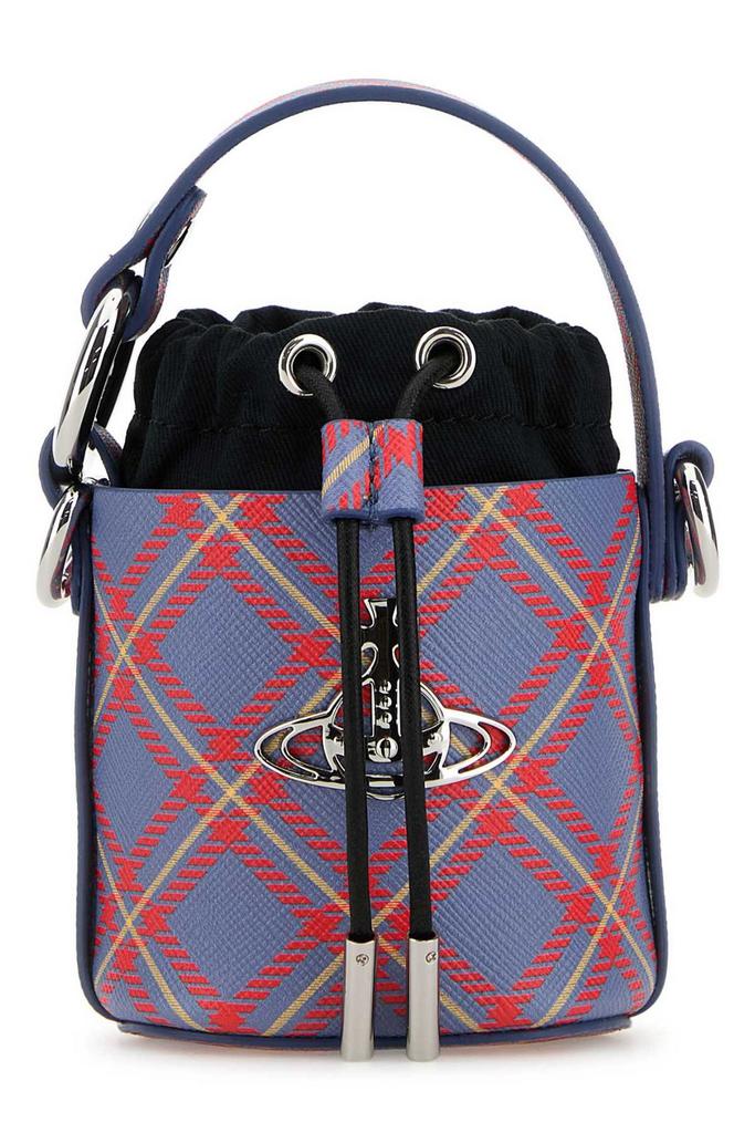 ★Vivienne Westwood★ Bell Heart Frame Tote Bag Black 4B0100 Vivienne Westwood Black Belle Heart Frame Bag - Tote Bags