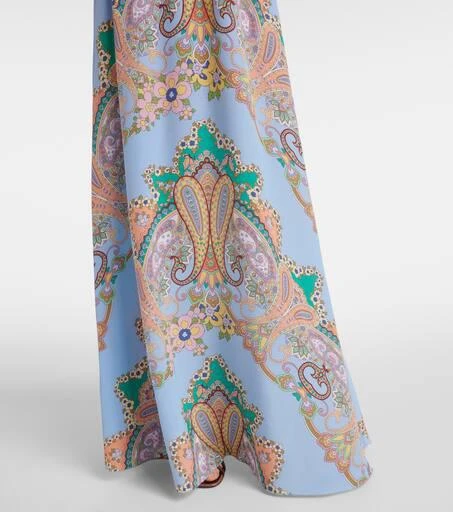 ETRO Paisley silk crêpe de chine maxi dress 6