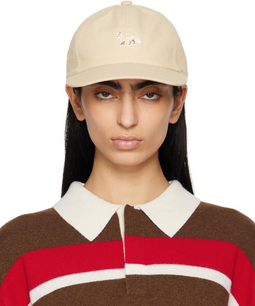 帽子 Maison Kitsune - Blue DOUBLE FOX HEAD CAP | Maison Kitsuné
