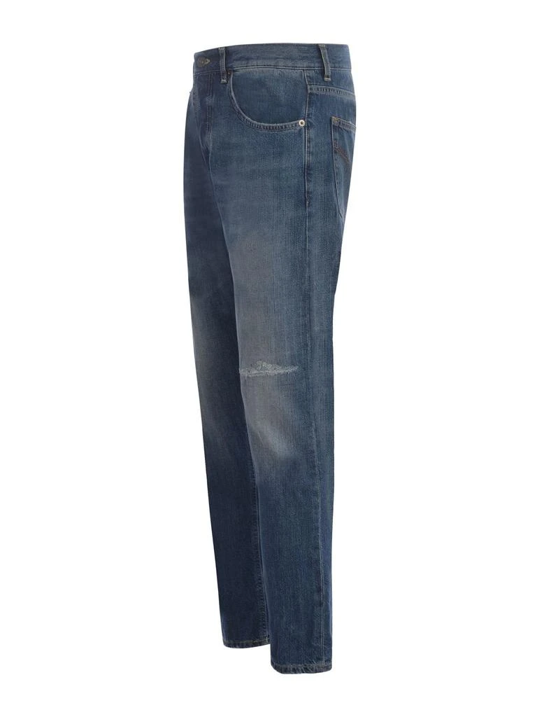 DONDUP Dondup Dian Straight-Leg Distressed Jeans 3