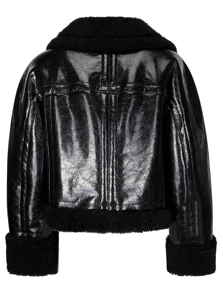 STAND STUDIO Stand Studio Aby Shearling Trim Jacket 2