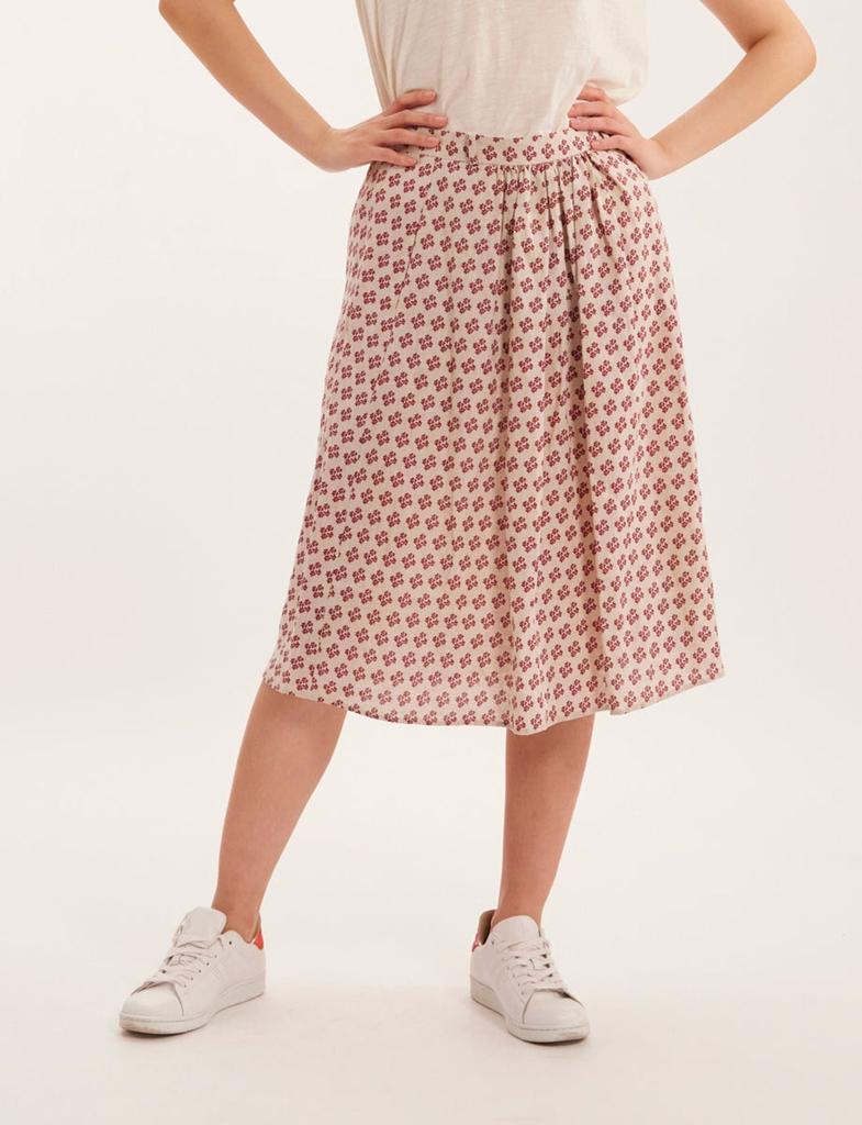 INES DE LA FRESSANGE Alix skirt in linen