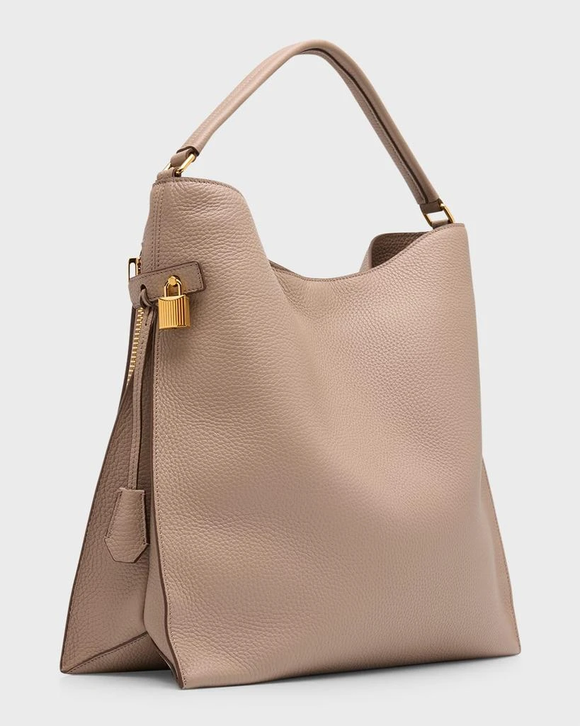 Tom Ford Alix Hobo Large in Grained Leather 7