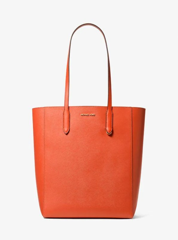 Michael Kors Vincent Large Saffiano Leather Tote Bag With Card Case 4