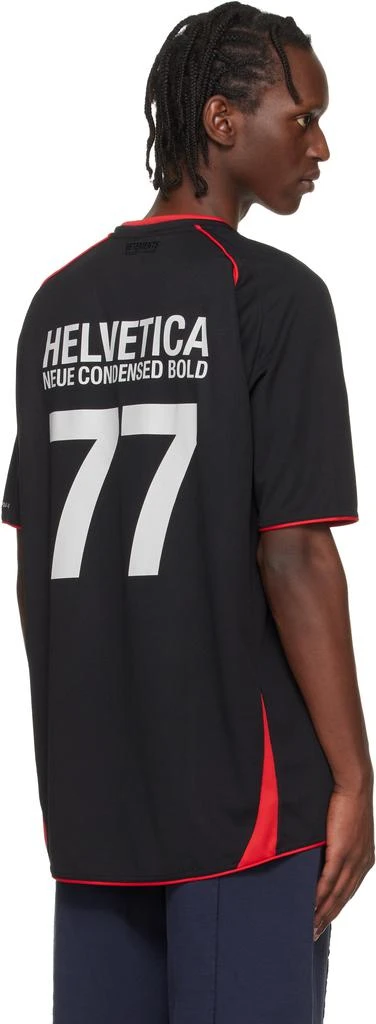 Vetements Black
Red Alphabet Football Jersey 3