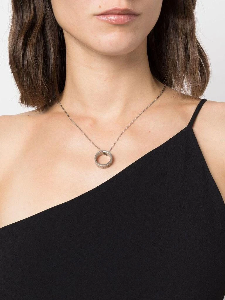 MAISON MARGIELA Maison Margiela Numerical Ring Necklace 2
