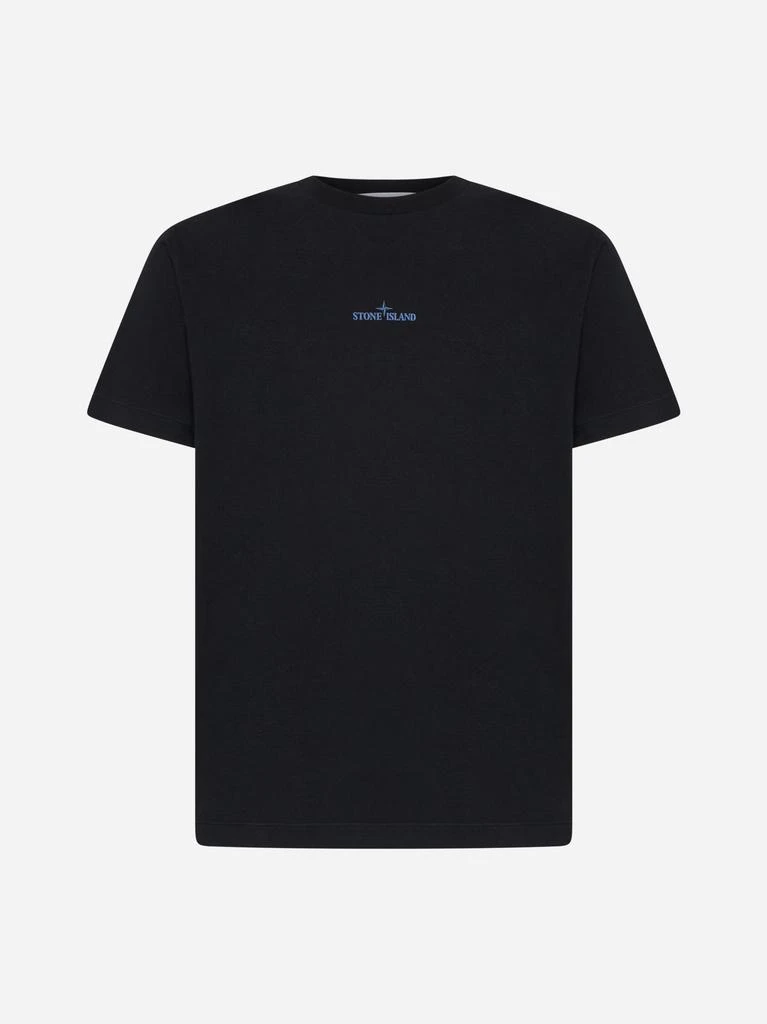 Stone Island Logo Cotton T-shirt 1
