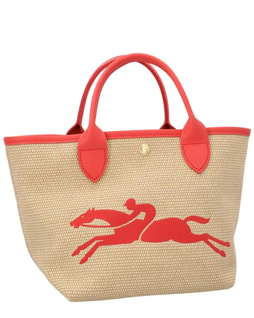 Longchamp Longchamp Le Panier Pliage Small Raffia Tote 2