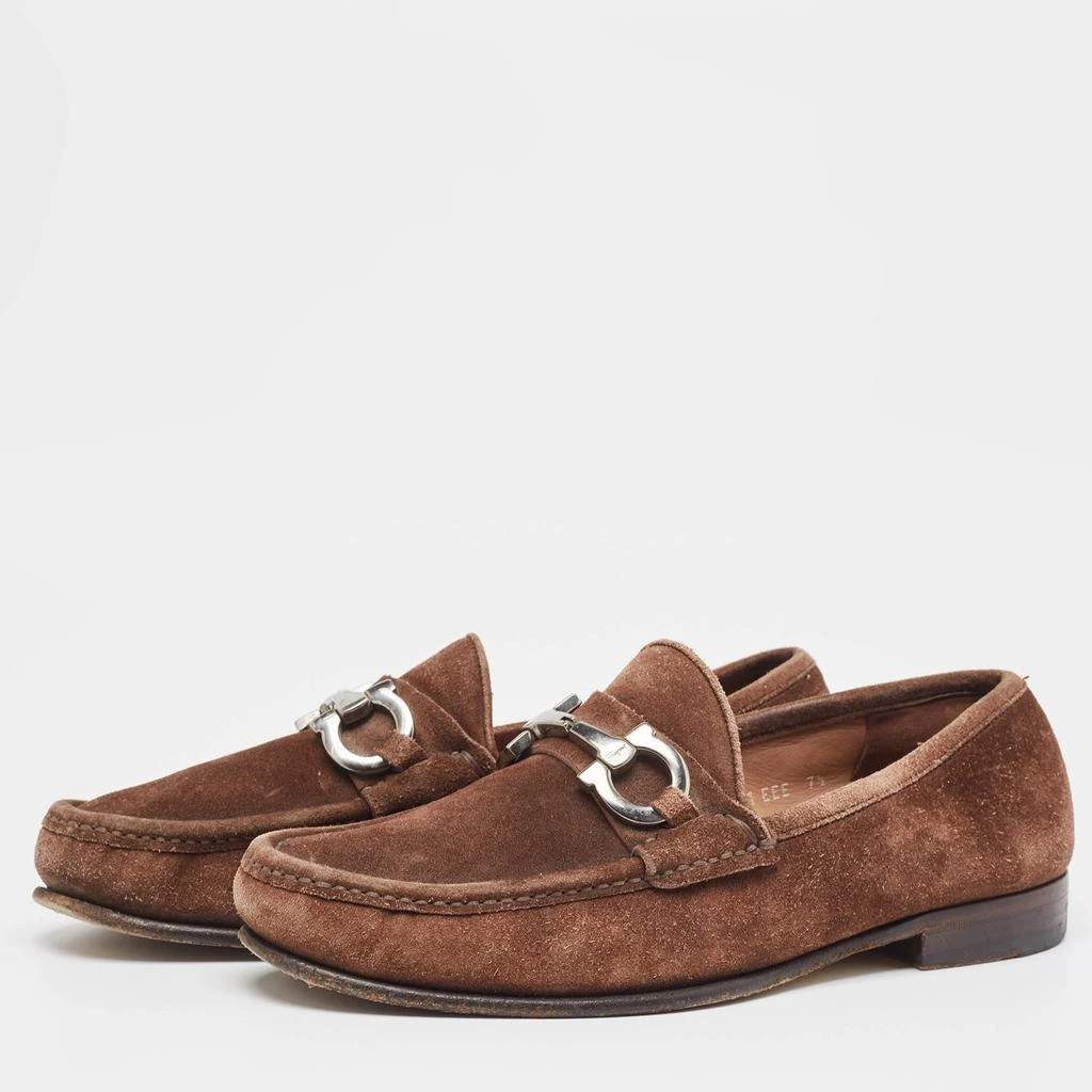 Salvatore Ferragamo Salvatore Ferragamo Brown Suede Loafers Size 41.5 2