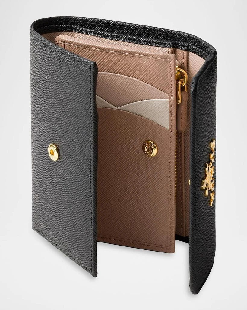 Prada Small Saffiano Leather Wallet 2