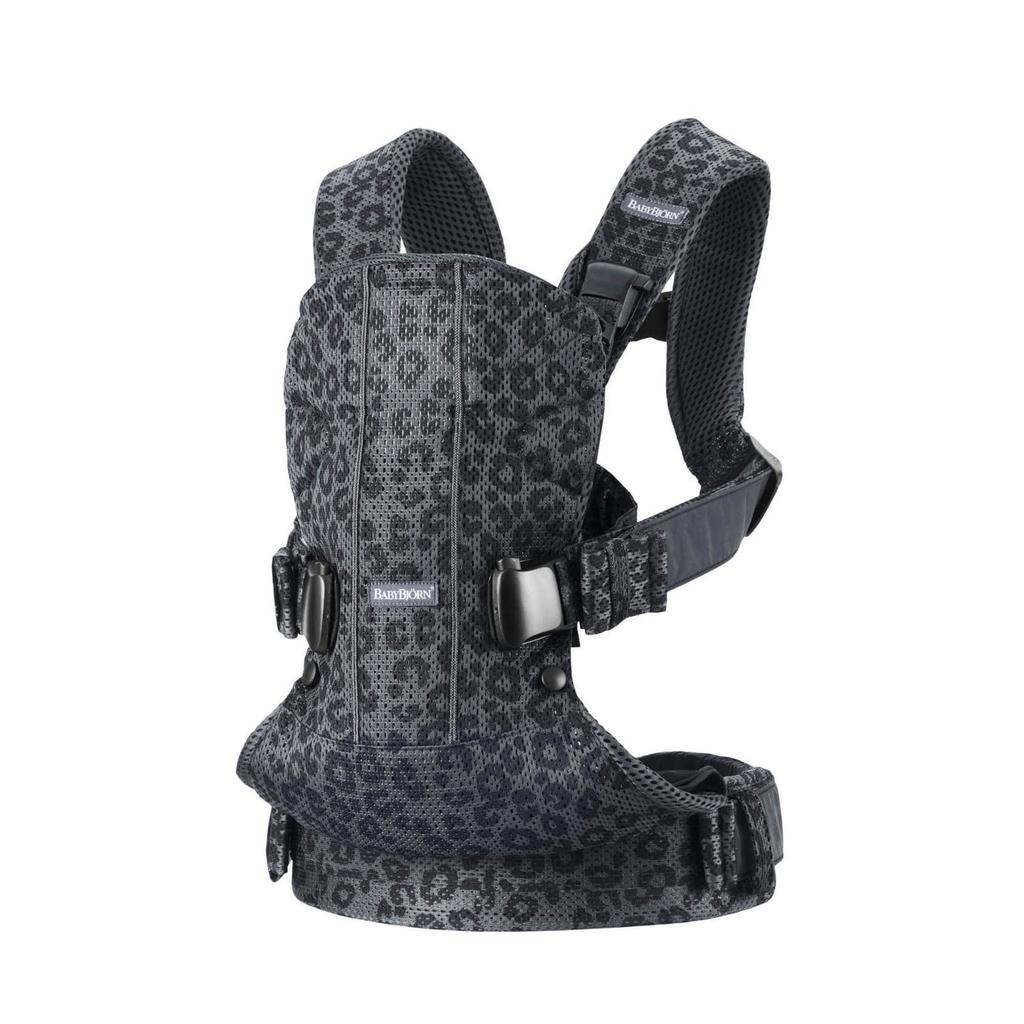 BABYBJÖRN BABYBJÖRN One Air 3D Mesh Baby Carrier - Anthracite Leopard