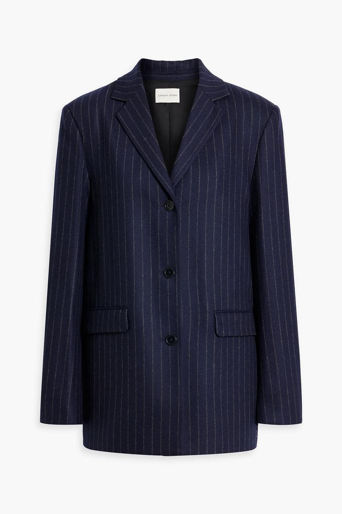 ジャケット Loulou Studio Black single-breasted boucle jacket Loulou Studio Black single-breasted bouclé jacket | TheDoubleF