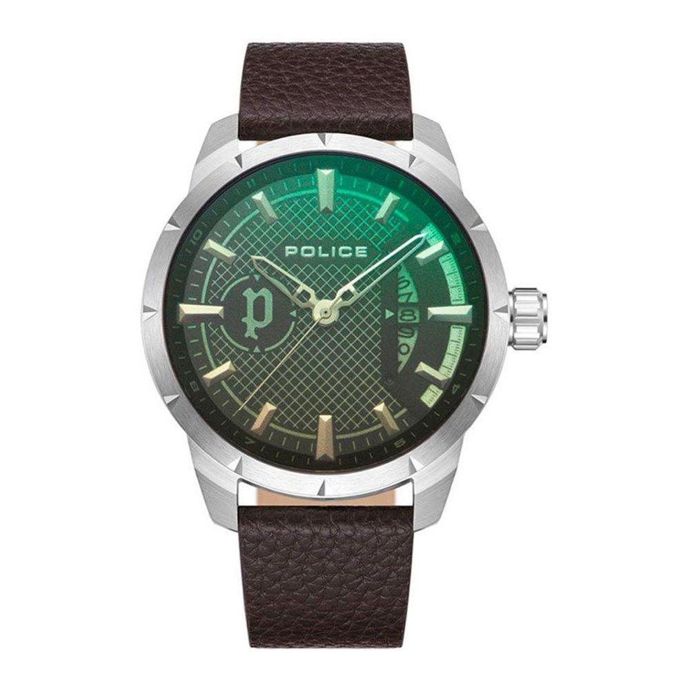 POLICE Leather Men's Watch