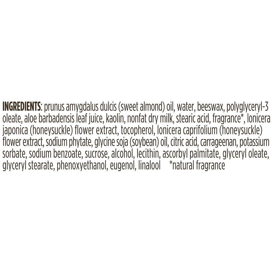 Burt's Bees Almond Milk Beeswax Hand Cream Jar 10