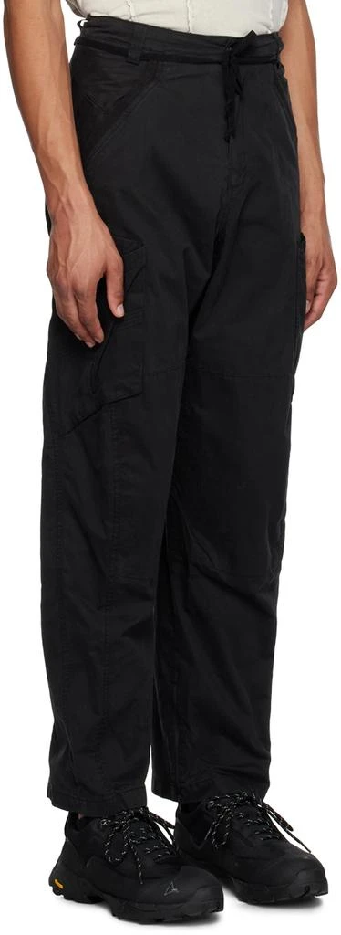 Hyein Seo Black Pleated Cargo Pants 2