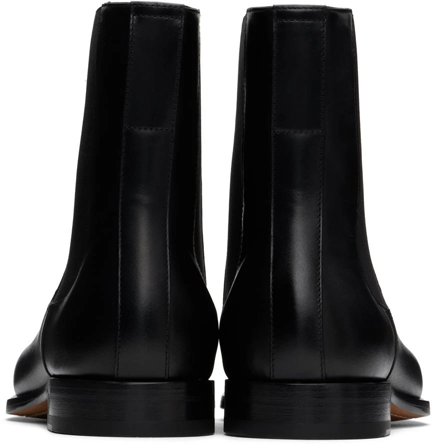 The Row Black Novus Chelsea Boots 2