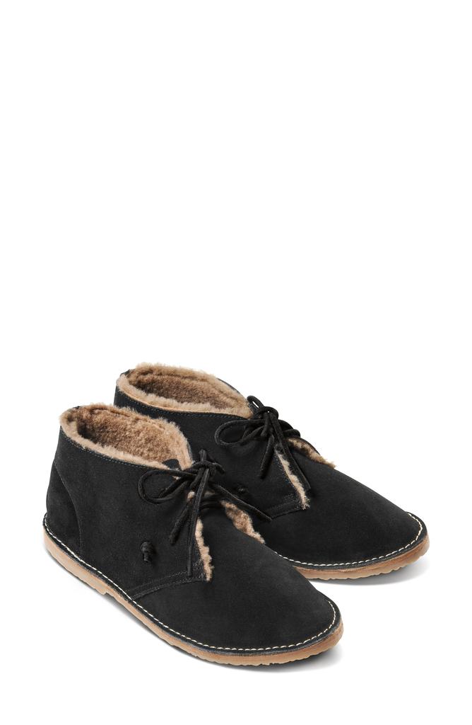 beek Penguin Genuine Shearling Lined Chukka Boot