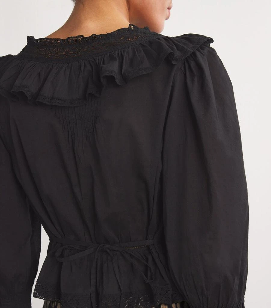 Rixo Frill-Trim Solene Blouse 6