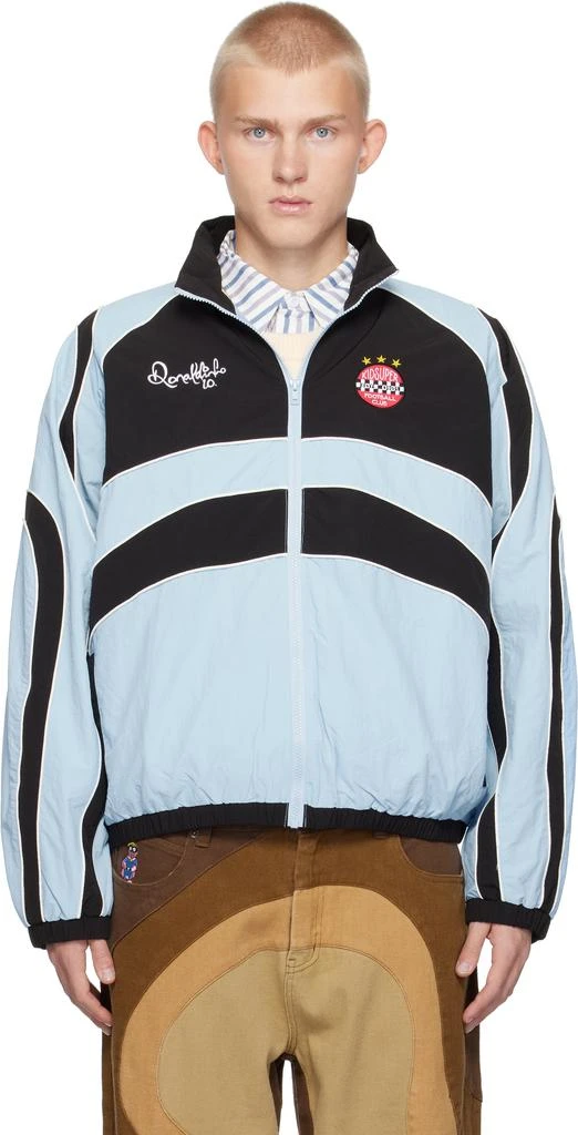 KidSuper Black & Blue Ronaldinho Edition Windbreaker Jacket 1