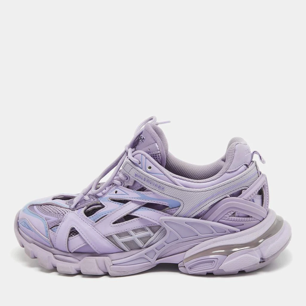 Balenciaga Balenciaga Purple Leather and Mesh Track 2 Sneakers Size 41 1