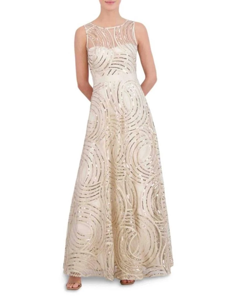 Sequin Mesh Gown  On Sale Now with Up to 67% Off | Discover Exclusive  Deals & Savings at BeyondStyle  Authentic Eliza J a-line|women's|dresses|Women's|women's  apparel with Limited-Time Discounts, Free Shipping, and