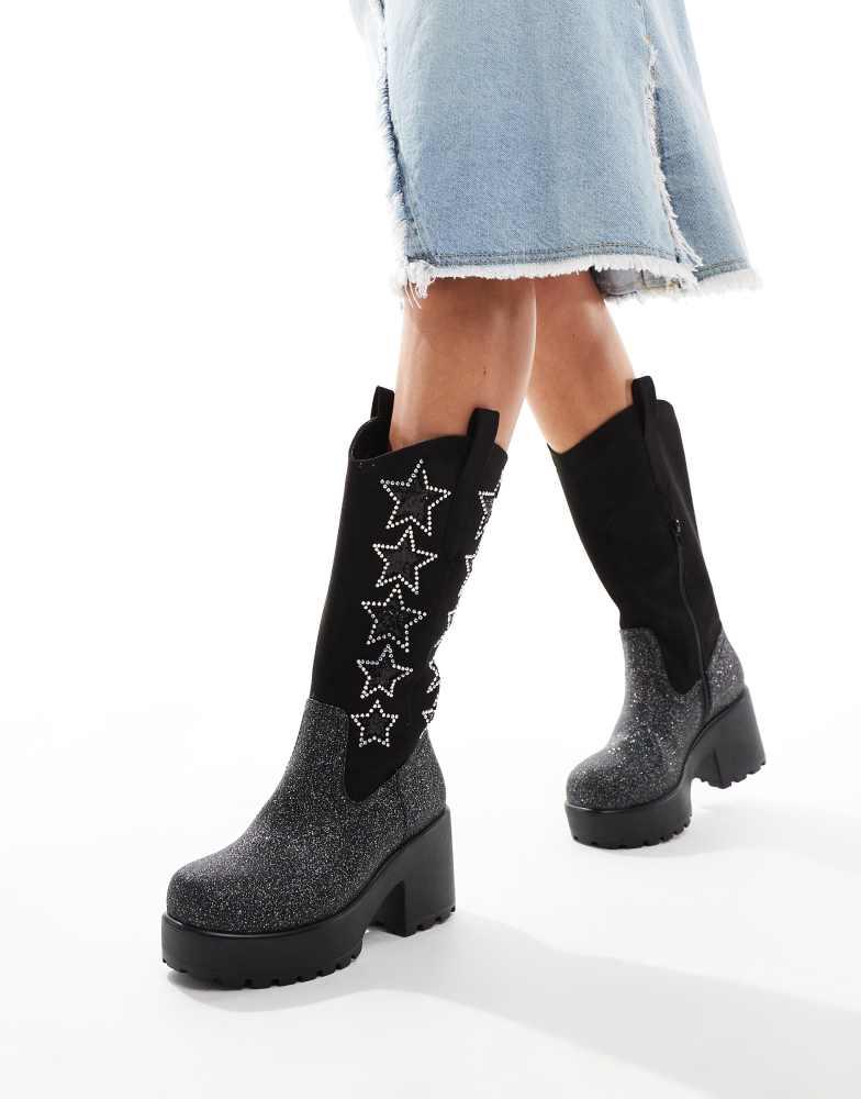 Koi Footwear Koi Pastel Supernova Chunky Western Boots