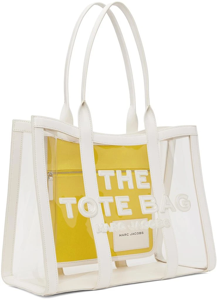 Marc Jacobs White 'The Clear Large' Tote 2