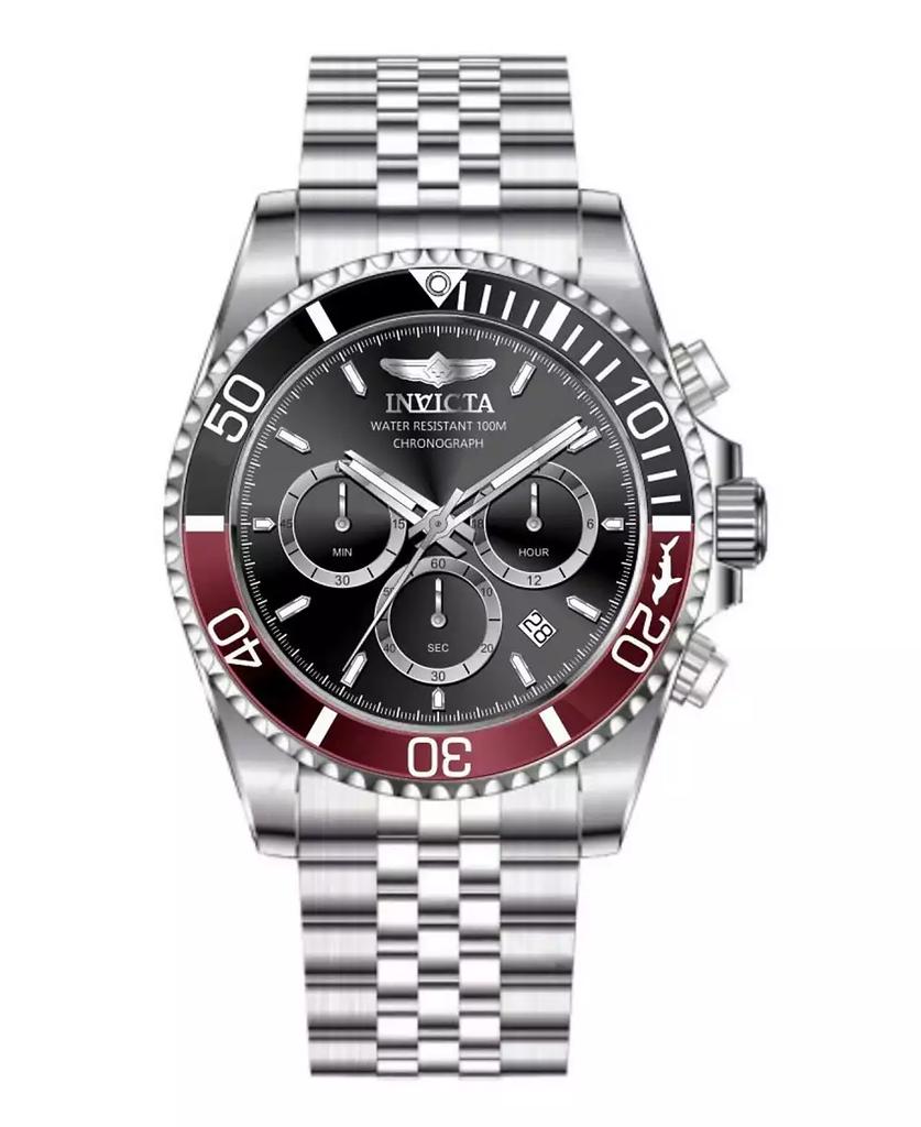 Invicta Men's 49838 Pro Diver Quartz VD53 Black Dial Watch